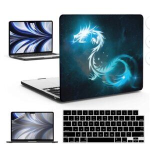 MacBook Air 13" Dragon Theme Hardshell Case, Keyboard Cover, Screen Protector, U